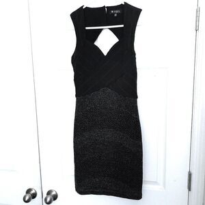 Guess Los Angeles Black Lace Cocktail Dress, Size 4